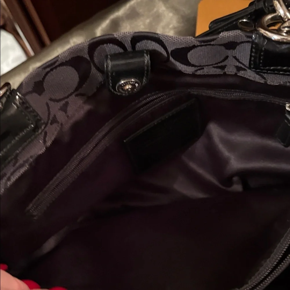 Coach Campbell  Exotic leather Small FlapSatchelBag M1320-F27895